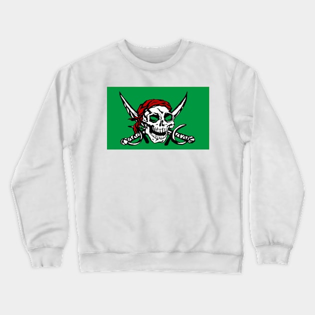pirate skull Crewneck Sweatshirt by MarkoShirt
